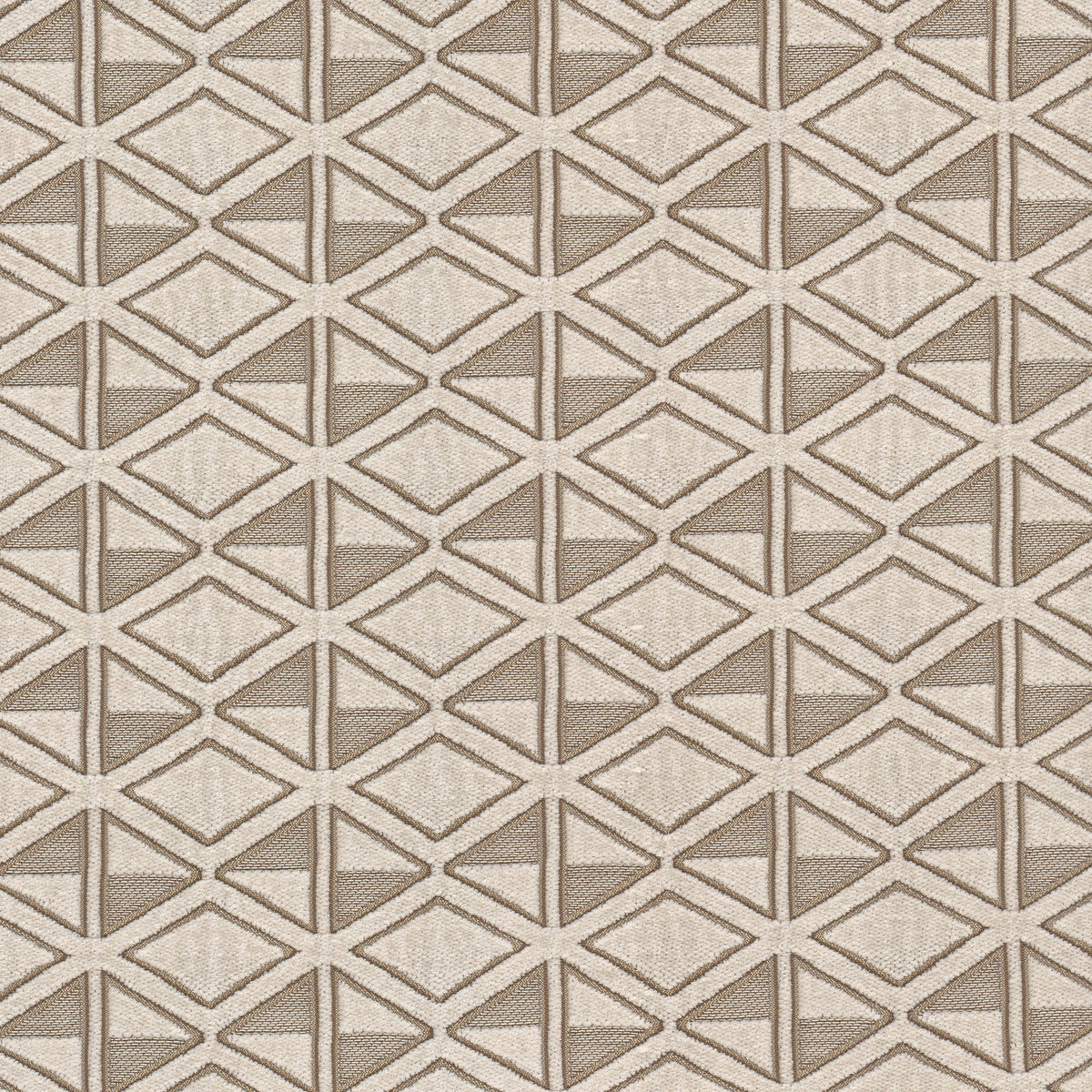 STOUT TEXTILES  UPHOLSTERY,CHENILLE TRANSITIONAL,, GEOMETRIC BRASS   - QUAK-1