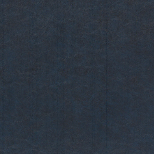STOUT TEXTILES  FAUX LEATHER TRADITIONAL, SOLID COBALT,SAPPHIRE   - QUAY-3