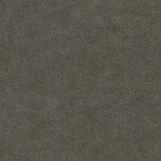 STOUT TEXTILES  FAUX LEATHER TRADITIONAL, SOLID ZINC   - QUAY-5