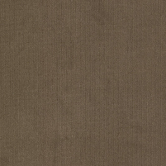 STOUT TEXTILES  UPHOLSTERY,VELVET TRADITIONAL, SOLID COCOA   - QUEE-2