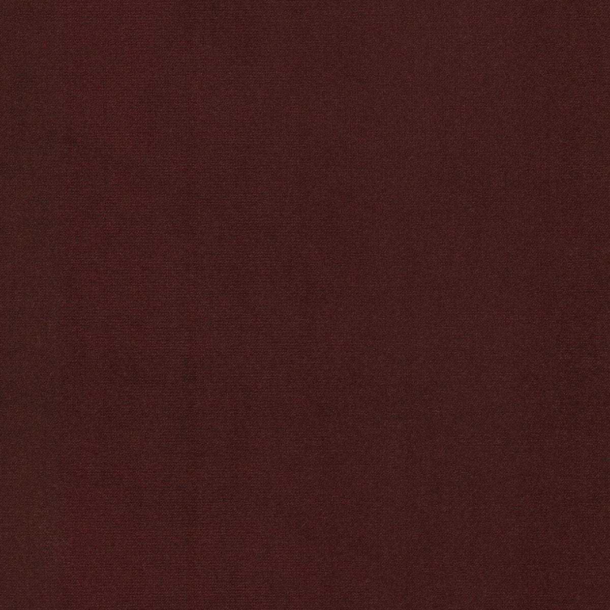 STOUT TEXTILES  UPHOLSTERY,VELVET TRADITIONAL, SOLID CABERNET,WINE   - QUEE-4