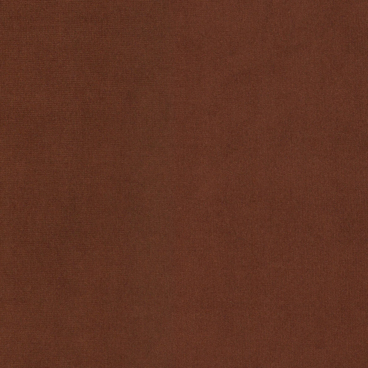 STOUT TEXTILES  UPHOLSTERY,VELVET TRADITIONAL, SOLID TERRACOTTA   - QUEE-6