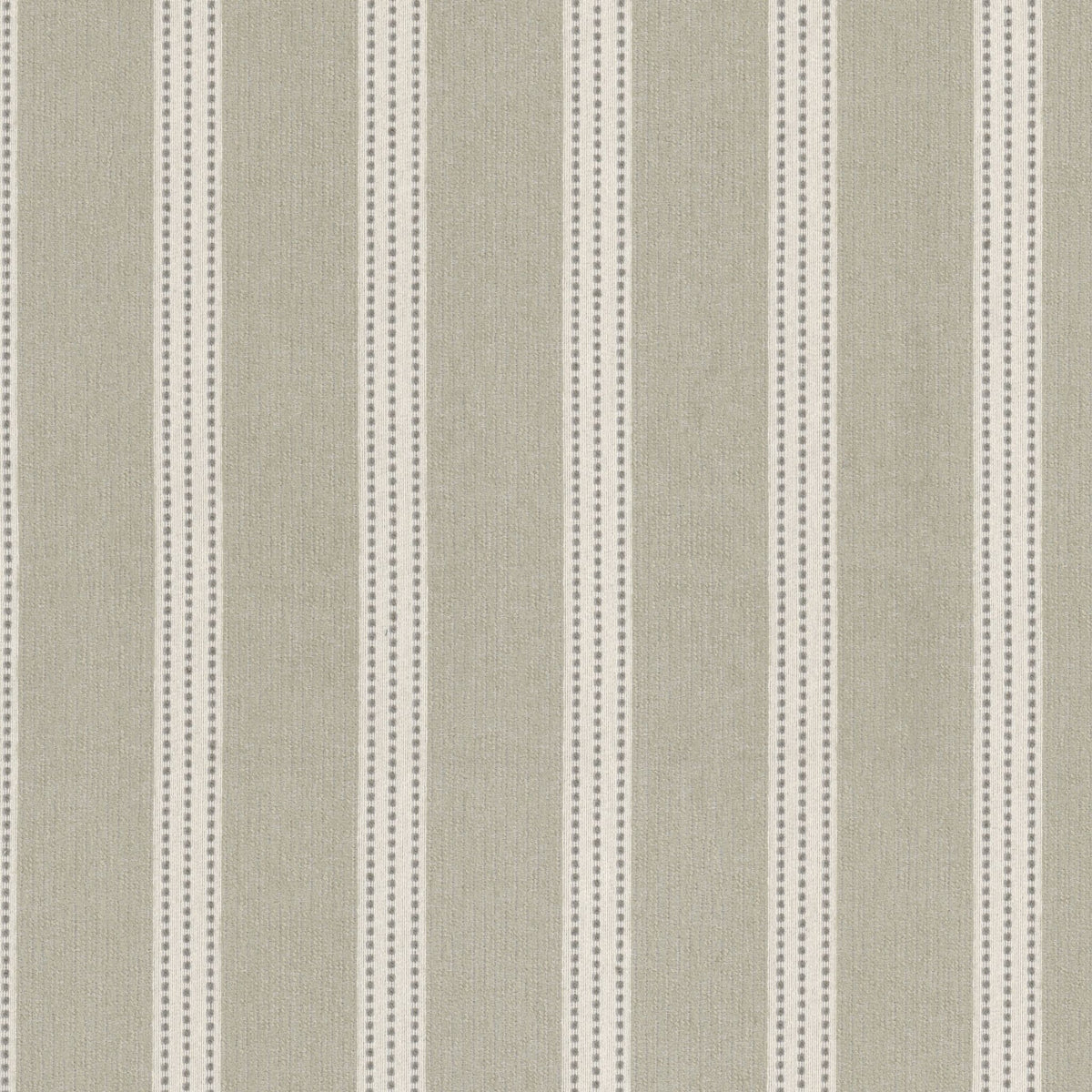 STOUT TEXTILES  UPHOLSTERY,CHENILLE TRADITIONAL, STRIPE DOVE   - QUEN-1