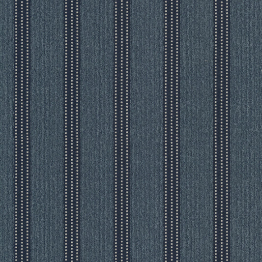 STOUT TEXTILES  UPHOLSTERY,CHENILLE TRADITIONAL, STRIPE DRESDEN,SLATE   - QUEN-2