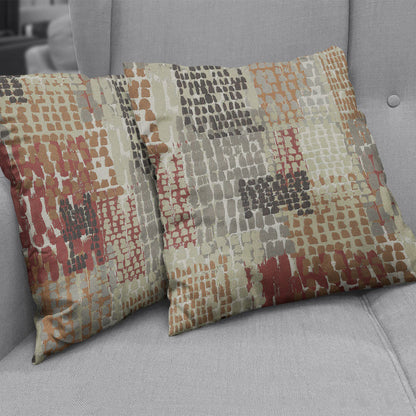 NICHOLASJOHN INC NJ-EXPEDITION Cinder Contemporary,Large Scale   Fabric - NJ25-2742