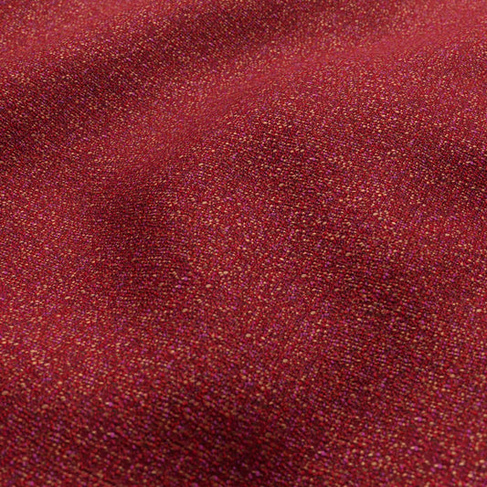 JF Fabrics FibreGuard QUINCY 47 Fabric Contemporary, Novelty Red, Magenta, Pink, Coral Orange, Brown  Boucle, Texture, Woven - 9300047 J9381