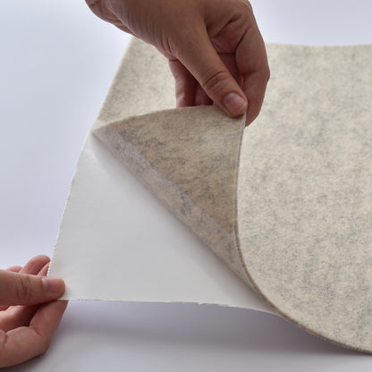 York Wallcoverings York Contract Squares Ivory Peel and Stick Tiles Industrial Global Whites and Off-Whites  Wallpaper - QWS1001