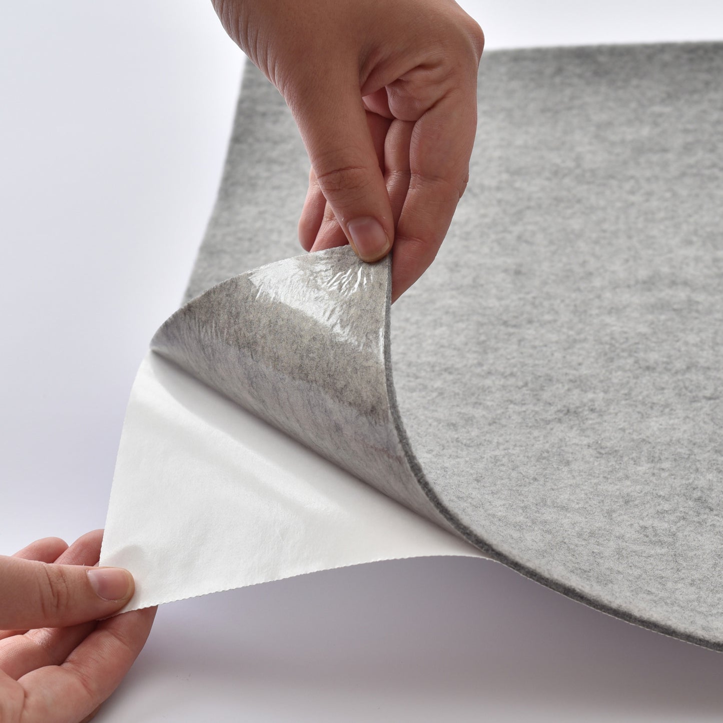 York Wallcoverings York Contract Squares Light Grey Peel and Stick Tiles Industrial Global Greys  Wallpaper - QWS1002