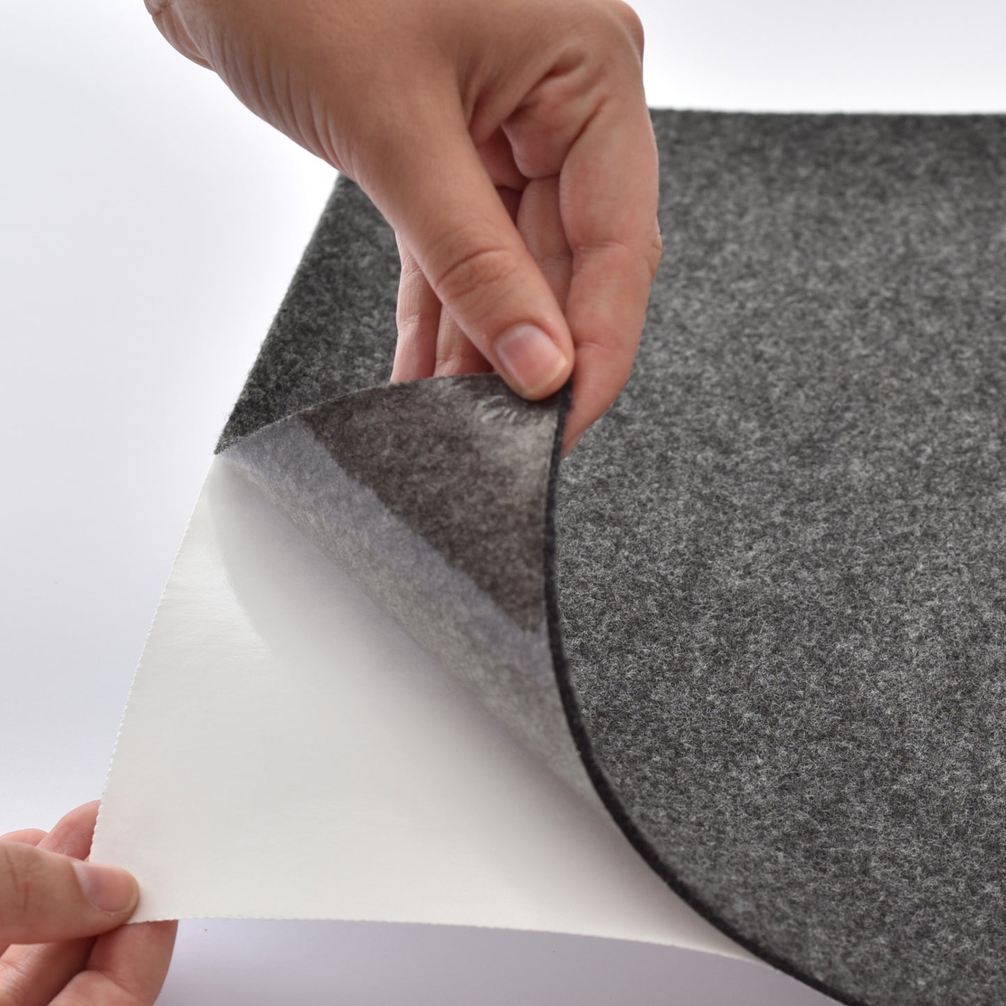 York Wallcoverings York Contract Squares Charcoal Peel and Stick Tiles Industrial Global Greys  Wallpaper - QWS1005