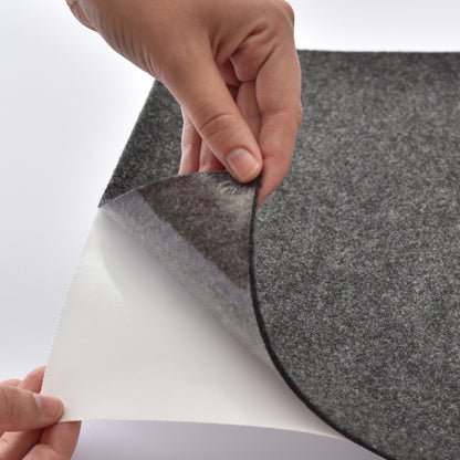 York Wallcoverings York Contract Squares Charcoal Peel and Stick Tiles Industrial Global Greys  Wallpaper - QWS1005