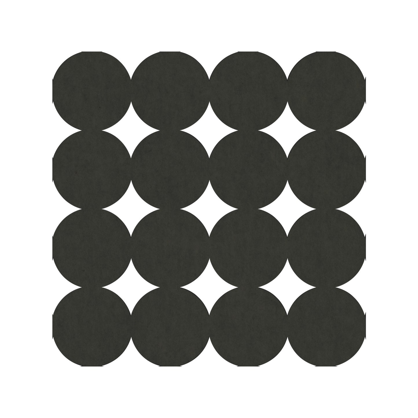 York Wallcoverings York Contract Modern Circles Charcoal Peel and Stick Tiles Modern Global Greys  Wallpaper - QWS1017