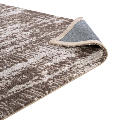 Modway Outlet Darja Distressed Rustic Modern 5x8 Area Rug by Modway  Living Room Rugs Light and Dark Tan - R-1023A-58