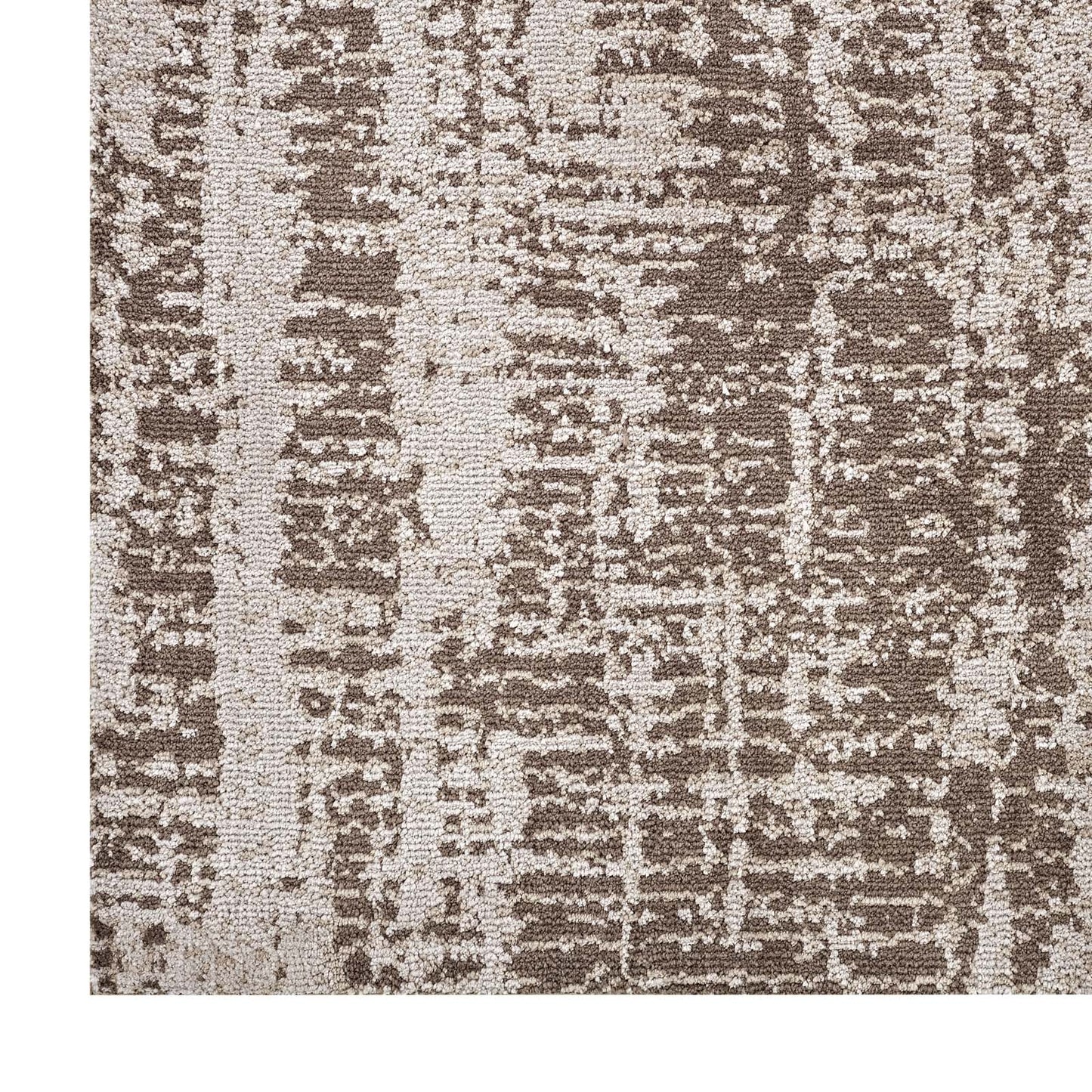 Modway Outlet Darja Distressed Rustic Modern 8x10 Area Rug by Modway  Living Room Rugs Light and Dark Tan - R-1023A-810