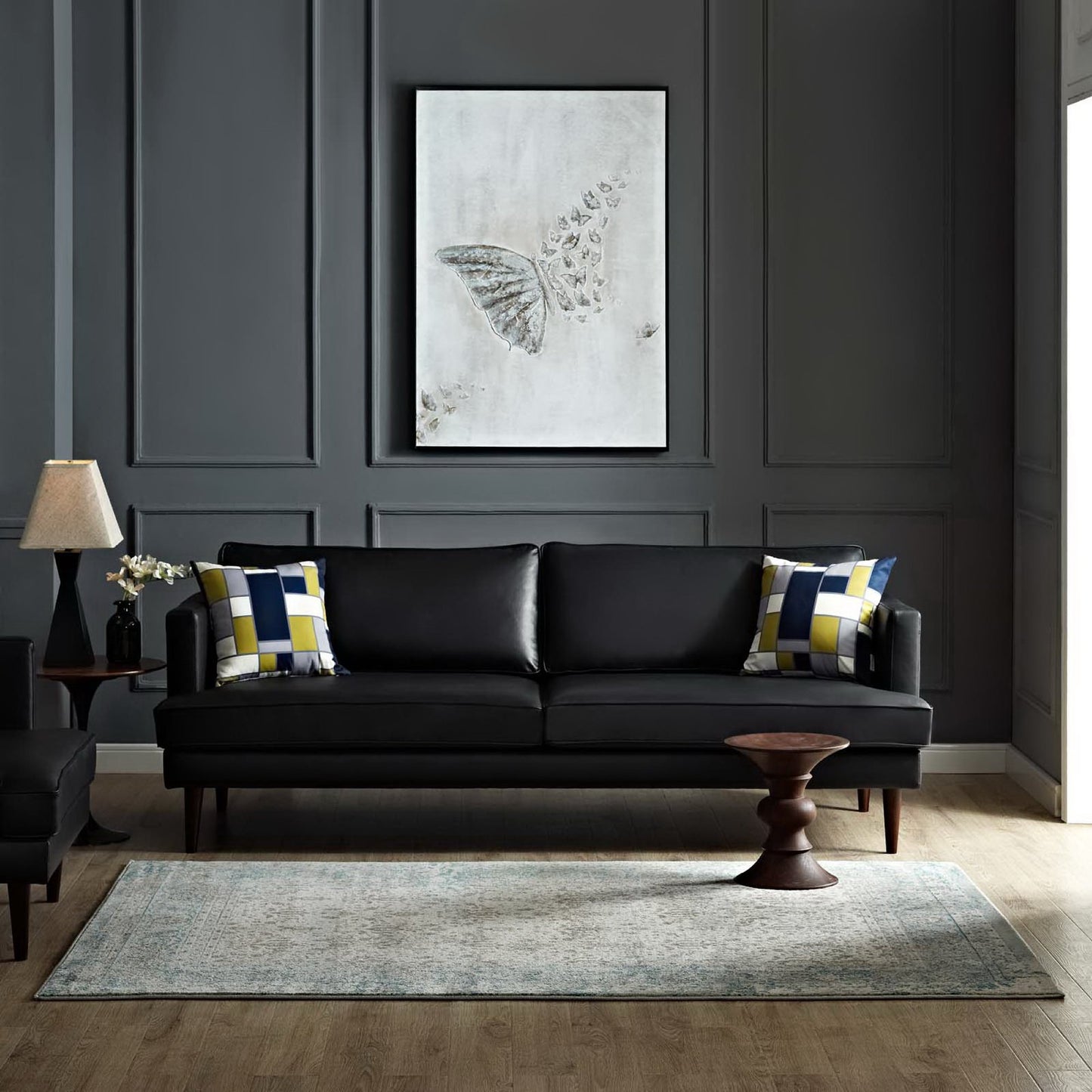 Modway Outlet Dilys Distressed Vintage Floral Lattice 5x8 Area Rug by Modway  Living Room Rugs Teal Brown and Beige - R-1103A-58