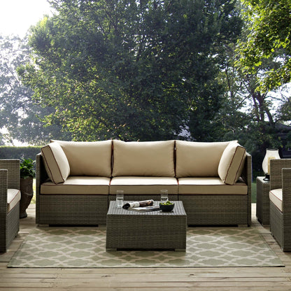 Modway Outlet Cerelia Moroccan Trellis Indoor and Outdoor 9x12 Area Rug by Modway  Living Room Rugs Beige and Light Green - R-1139B-912