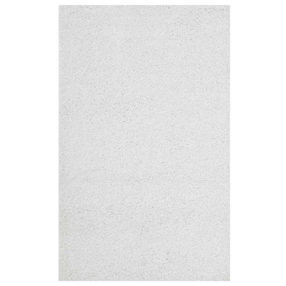 Modway Outlet Enyssa Solid 5x8 Shag Area Rug by Modway  Living Room Rugs Ivory White - R-1145C-58