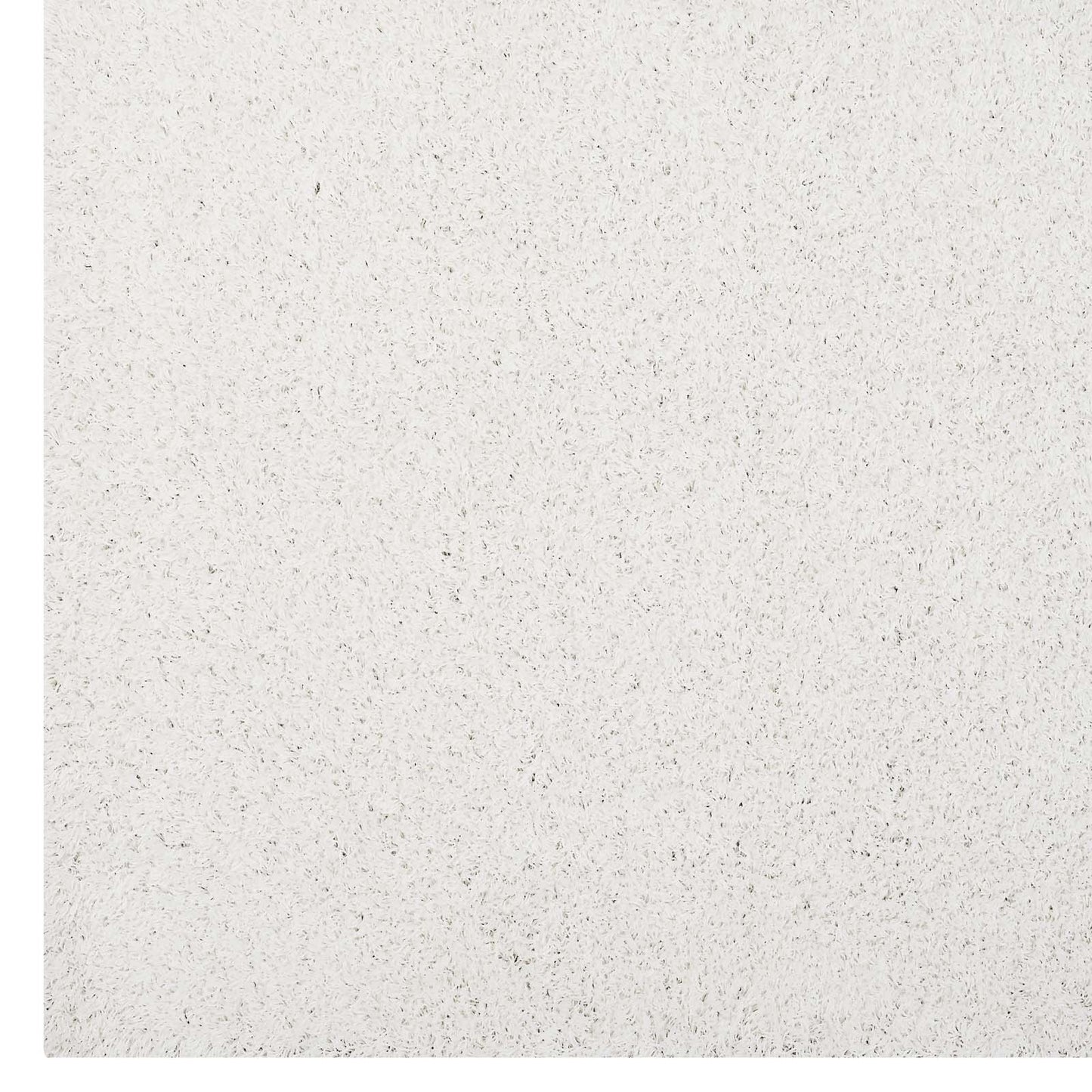 Modway Outlet Enyssa Solid 5x8 Shag Area Rug by Modway  Living Room Rugs Ivory White - R-1145C-58