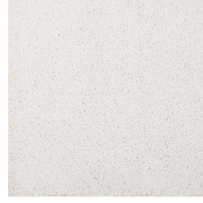 Modway Outlet Enyssa Solid 5x8 Shag Area Rug by Modway  Living Room Rugs Ivory White - R-1145C-58
