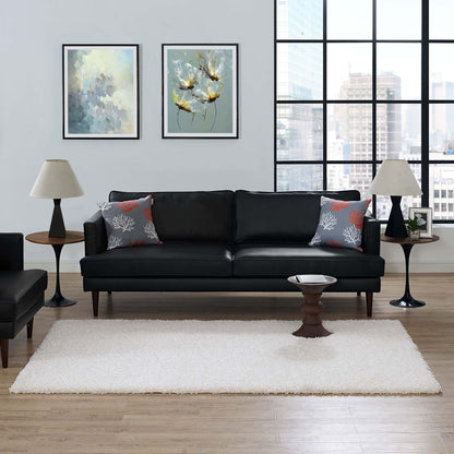 Modway Outlet Enyssa Solid 5x8 Shag Area Rug by Modway  Living Room Rugs Ivory White - R-1145C-58