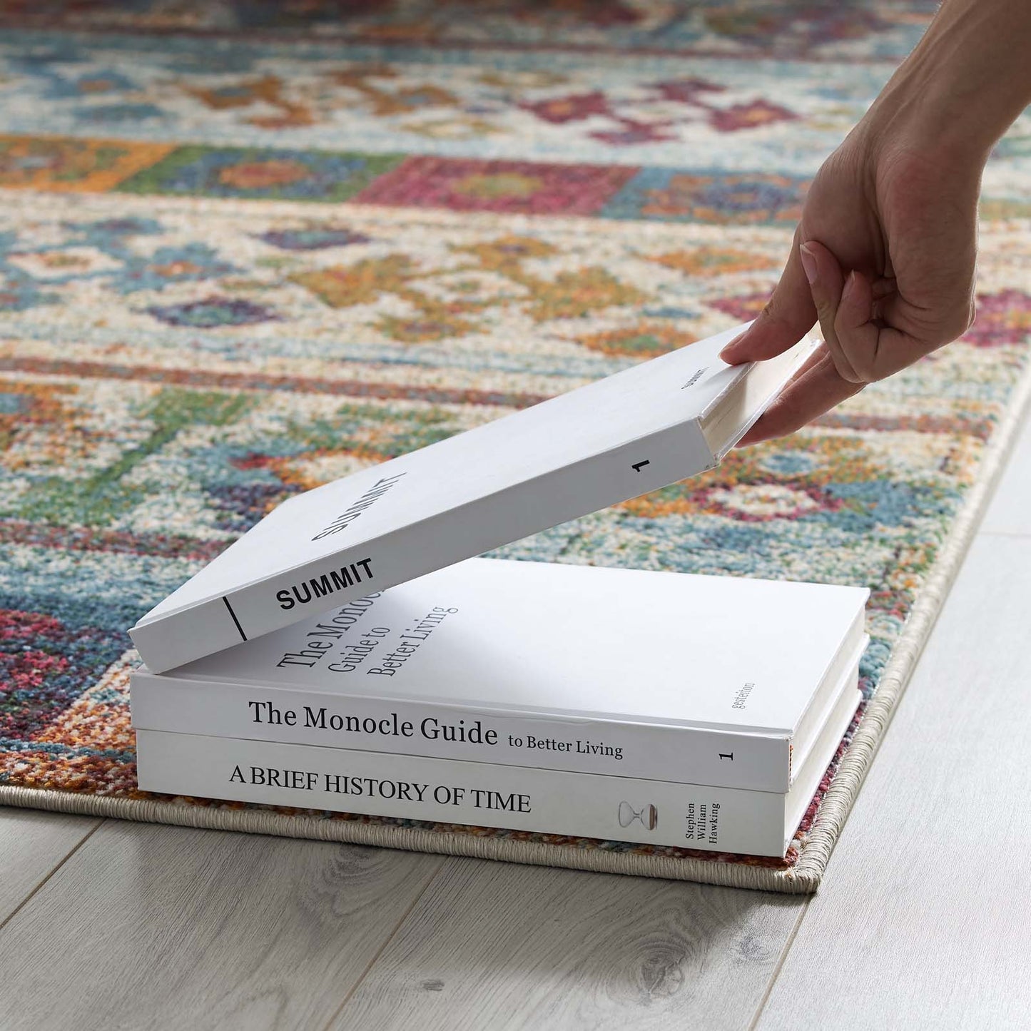 Modway Outlet Tribute Nala Distressed Vintage Floral Lattice 8x10 Area Rug by Modway  Living Room Rugs Multicolored - R-1187A-810