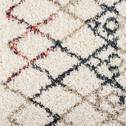 Modway Outlet Skadi Rainbow Diamond 8x10 Shag Area Rug by Modway  Living Room Rugs Multicolor - R-1194A-810