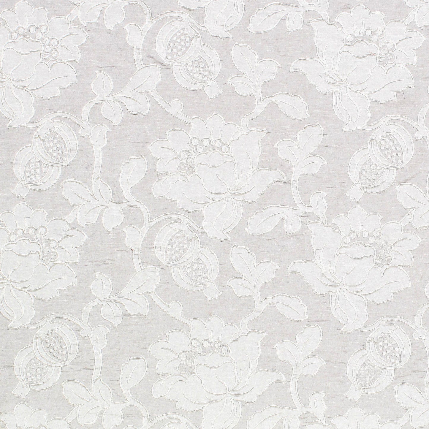 SCALAMANDRE  GRANADA FABRIC IVORY   - R4 0001REM0