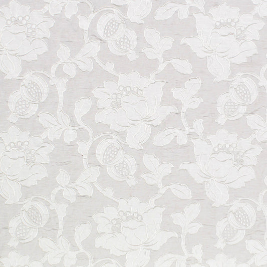 SCALAMANDRE  GRANADA FABRIC IVORY   - R4 0001REM0