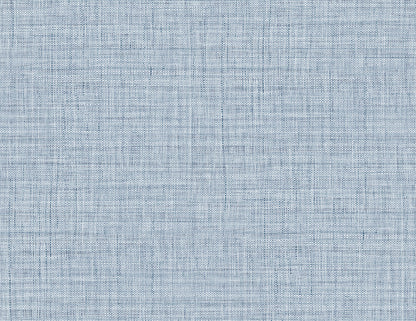Seabrook Designs  Harvest Twine Faux Weave Contemporary Blues   - RA40104