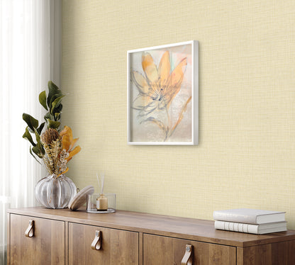 Seabrook Designs  Harvest Twine Faux Weave Contemporary Warm Neutrals, Beiges   - RA40105