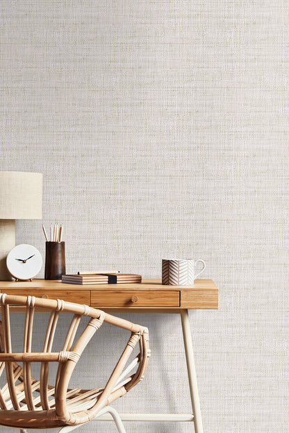 Seabrook Designs  Wild Bind Faux Weave Contemporary Cool Neutrals   - RA40308