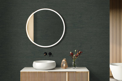 Seabrook Designs  Threaded Faux Linen Contemporary Blues   - RA40916