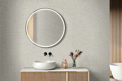 Seabrook Designs  Threaded Faux Linen Contemporary Cool Neutrals   - RA40918