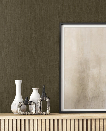 Seabrook Designs  Natural Tether Stria Contemporary Browns, Taupes   - RA41525