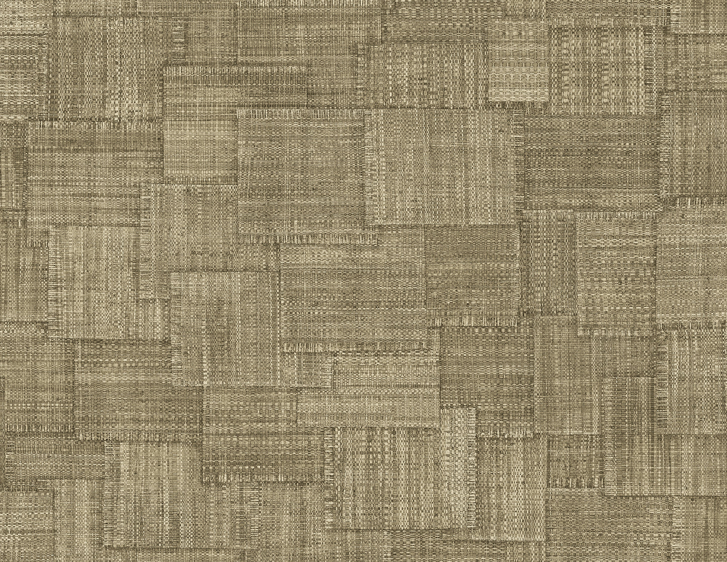 Seabrook Designs  Woven Blocks Faux Weave Contemporary Browns, Taupes   - RA41715