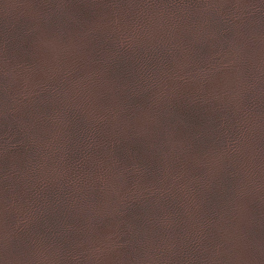 STOUT TEXTILES  FAUX LEATHER TRADITIONAL, SOLID BRANDY,CEDAR   - RADN-5
