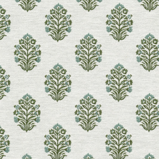 STOUT TEXTILES  UPHOLSTERY,WOVENS TRADITIONAL, FLORAL CYPRESS   - RAFF-2