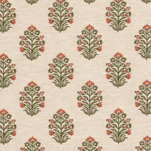 STOUT TEXTILES  UPHOLSTERY,WOVENS TRADITIONAL, FLORAL TIGERLILY   - RAFF-3