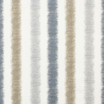 KRAVET BASICS PRINT STRIPES WHITE,BEIGE,GREY   - RAIPUR.1611.0