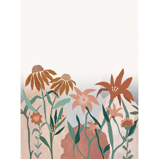 GALERIE WALLCOVERINGS Day Dreamers Flowers   Multi   - RB303