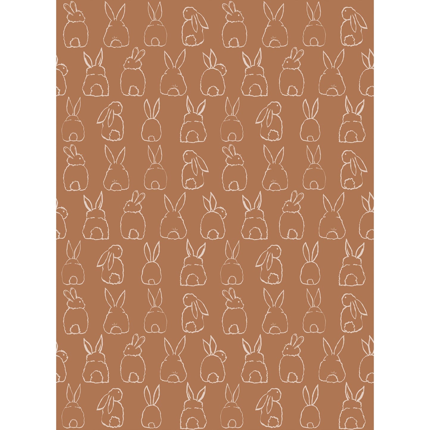 GALERIE WALLCOVERINGS Day Dreamers Bunnies   Brown   - RB312