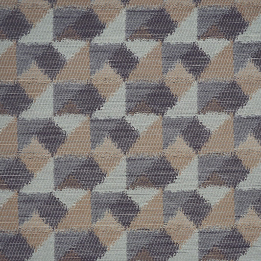 JF Fabrics REECE 53 Fabric Traditional,Transitional,Contemporary,Geometric Creme,Beige,Offwhite,Orange,Rust,Purple  Texture - 5422953 J6531