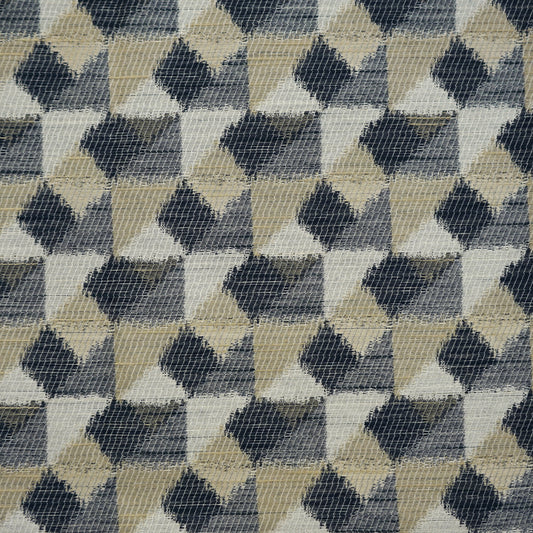 JF Fabrics REECE 65 Fabric Traditional,Transitional,Contemporary,Geometric Blue,Creme,Beige,Offwhite,Taupe  Texture - 5422965 J6521