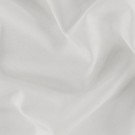 JF Fabrics REJOICE 91 Fabric Plain White, Ivory  Wide Width, Sheer - 8933691 J9001