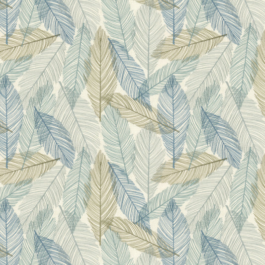 STOUT TEXTILES  MULTIPURPOSE,EMBROIDERIES TRANSITIONAL,, FLORAL ROBINSEGG   - RELA-1