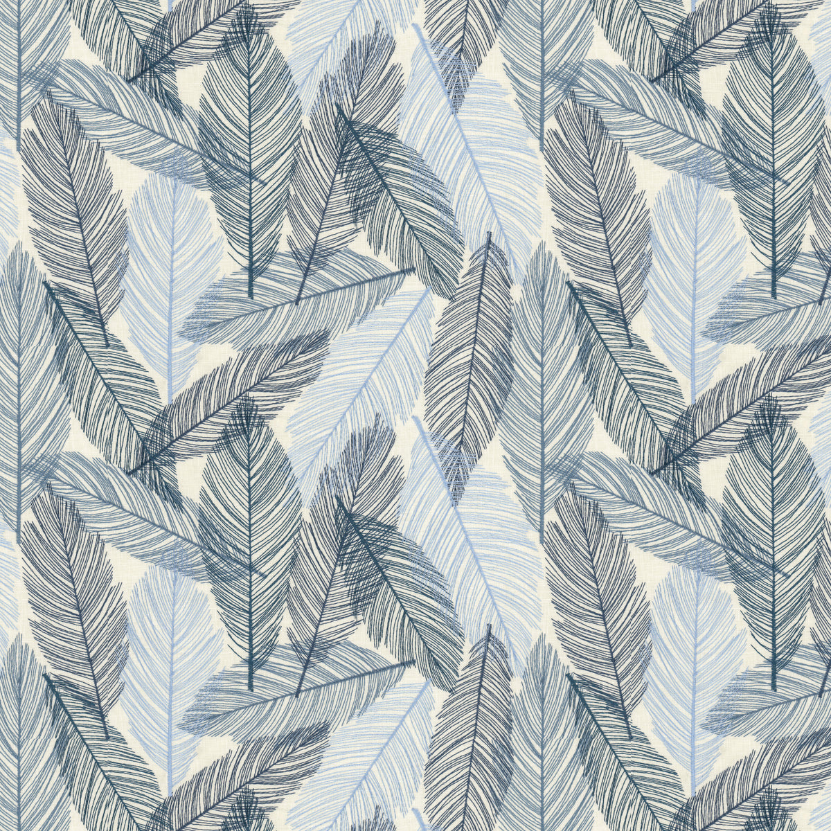 STOUT TEXTILES  MULTIPURPOSE,EMBROIDERIES TRANSITIONAL,, FLORAL SKY   - RELA-3