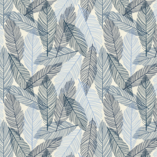 STOUT TEXTILES  MULTIPURPOSE,EMBROIDERIES TRANSITIONAL,, FLORAL SKY   - RELA-3