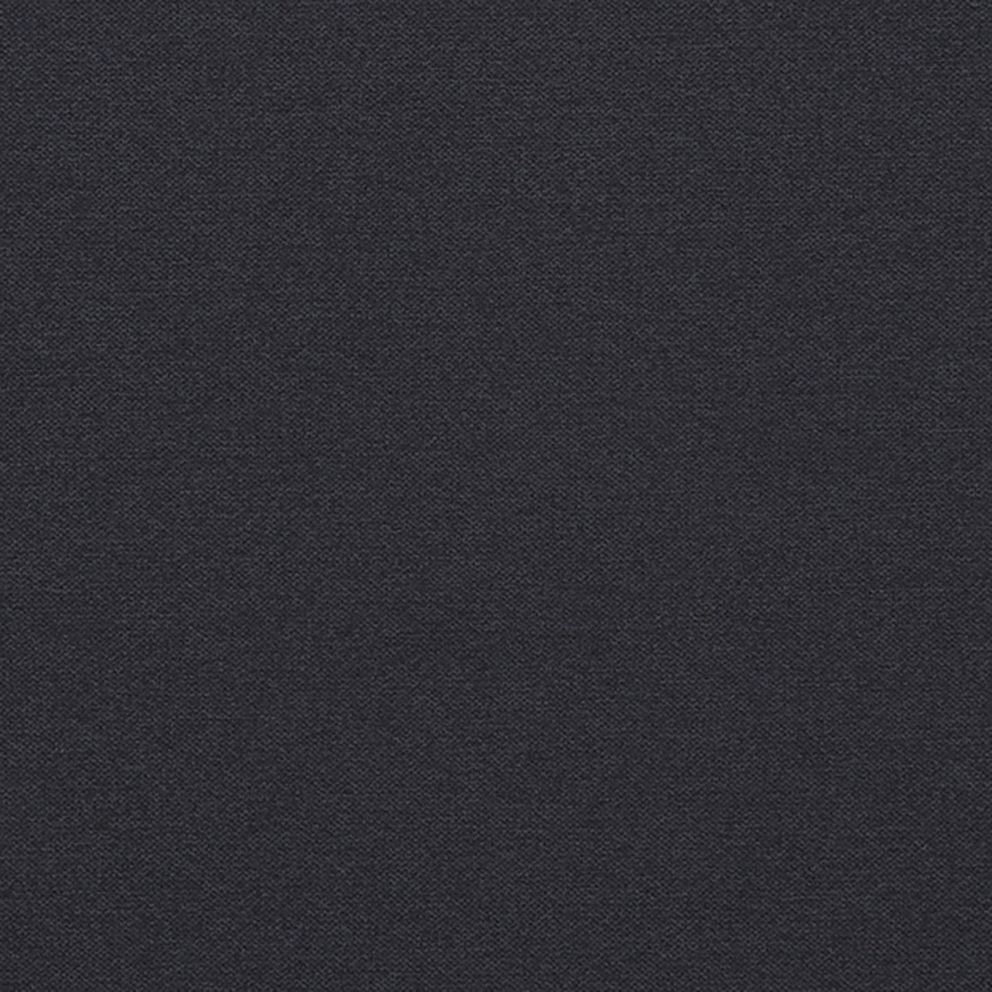 Black fabric close-up with tight weave; smooth textile swatch for upholstery or clothing.