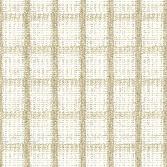 STOUT TEXTILES  MULTIPURPOSE,WOVENS TRADITIONAL, PLAID/CHECK BEIGE   - REVA-1