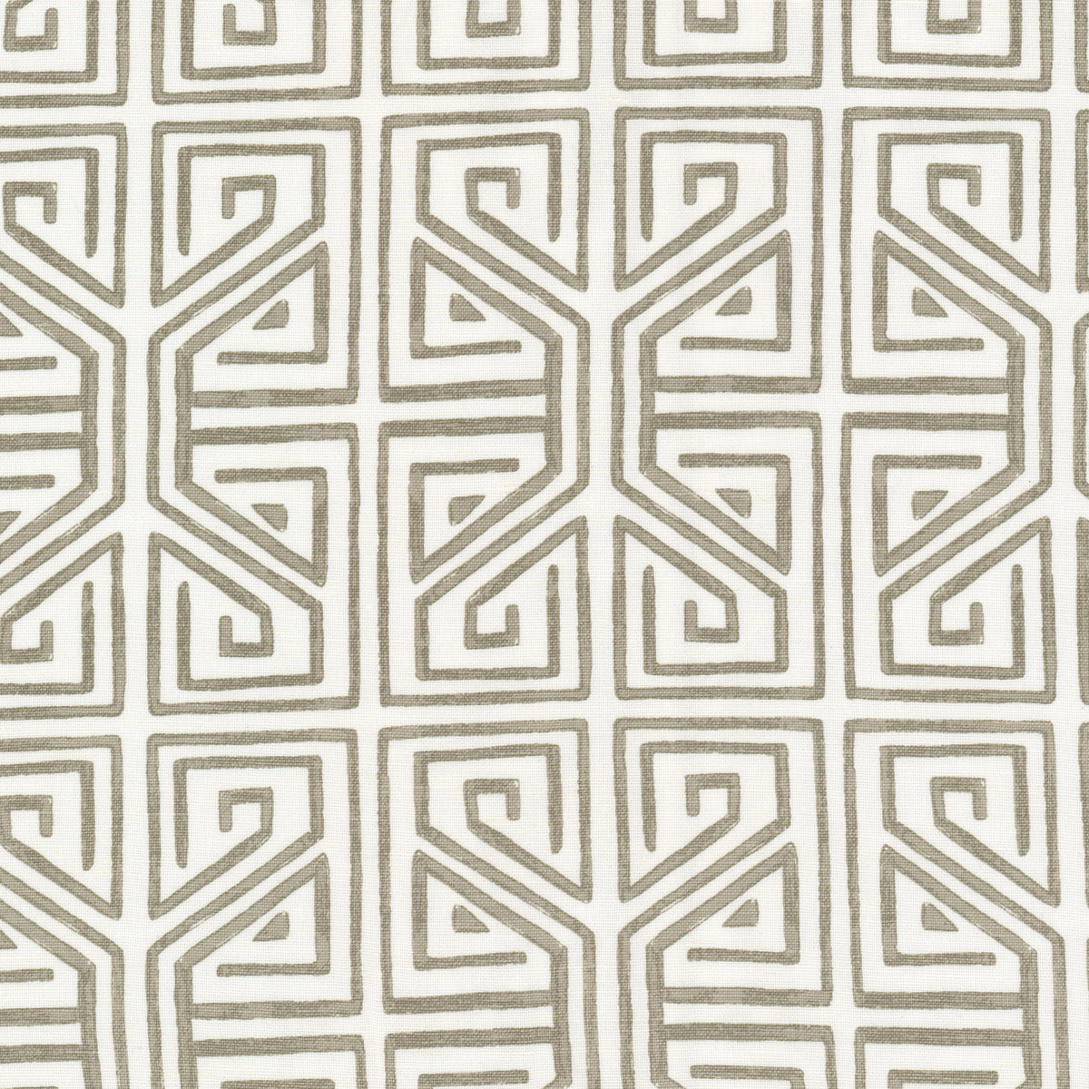 STOUT TEXTILES  MULTIPURPOSE,PRINT TRADITIONAL, GEOMETRIC TAUPE   - REVE-2