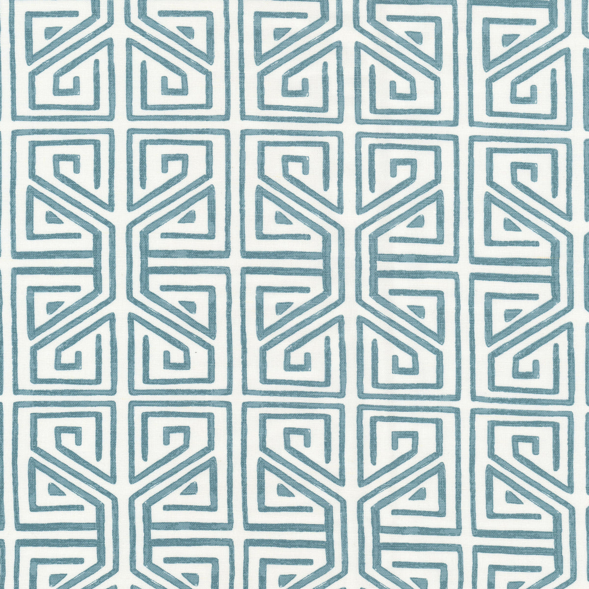 STOUT TEXTILES  MULTIPURPOSE,PRINT TRADITIONAL, GEOMETRIC AQUA   - REVE-3